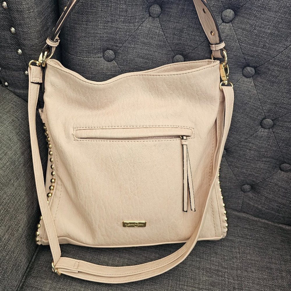 Jessica Simpson pink hobo purse